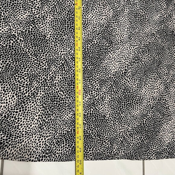 Nwot Dalia A -Line Midi skirt, Cheetah spotted print in black and beige size 10 - Picture 2 of 5